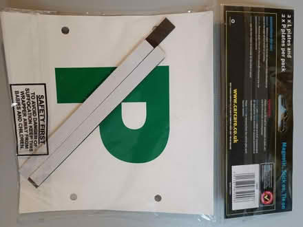 Photo of free P Plates magnetic (Winnersh RG41) #1