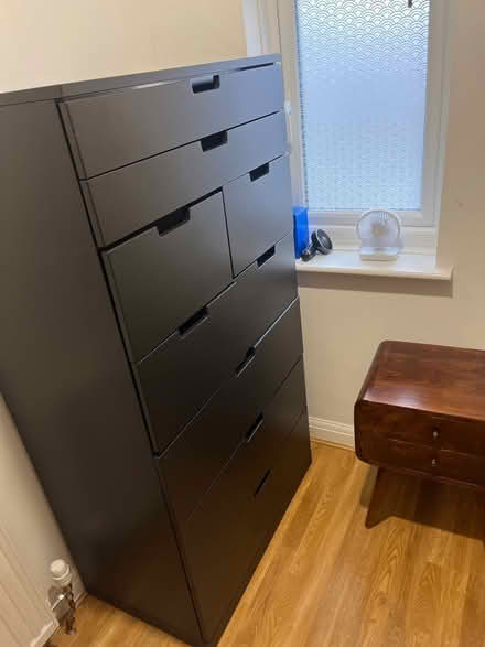 Photo of free Black chest drawers (Oxford (Risinghurst)) #1