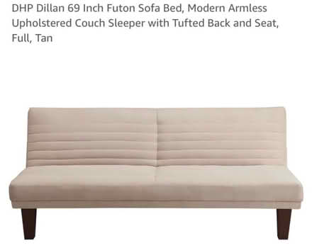 Photo of free Futon sofa bed (Bronx) #4