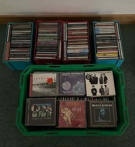 Photo of free Over 200 Music CDs (ME9) #1