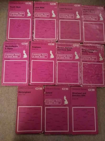 Photo of free Lots of old 1980s maps (South Abingdon OX14) #1