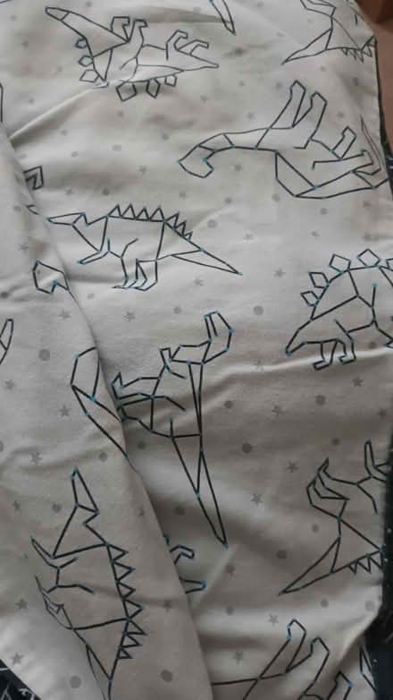 Photo of free Dinosaur / space double quilt cover (Beeston NG9) #2
