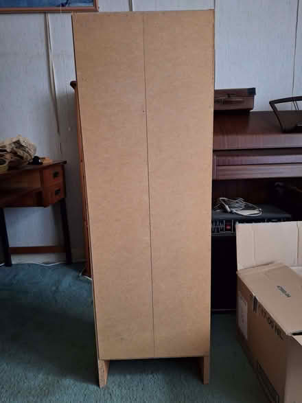 Photo of free Shelving unit. Adjustable shelves. 116Hx38Wx17D cm (Canford Heath BH17) #3