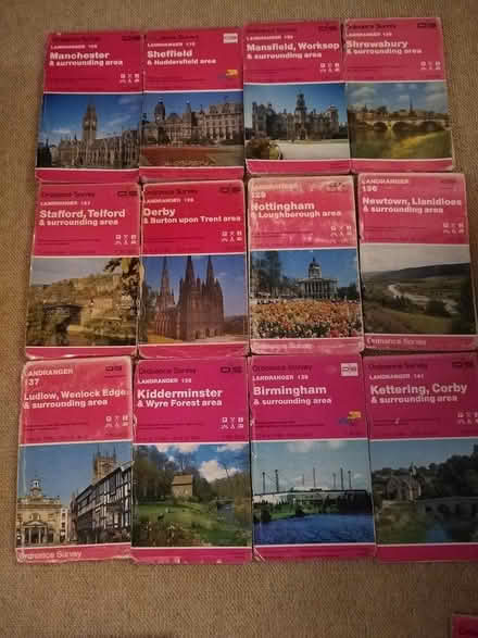Photo of free Lots of old 1980s maps (South Abingdon OX14) #3