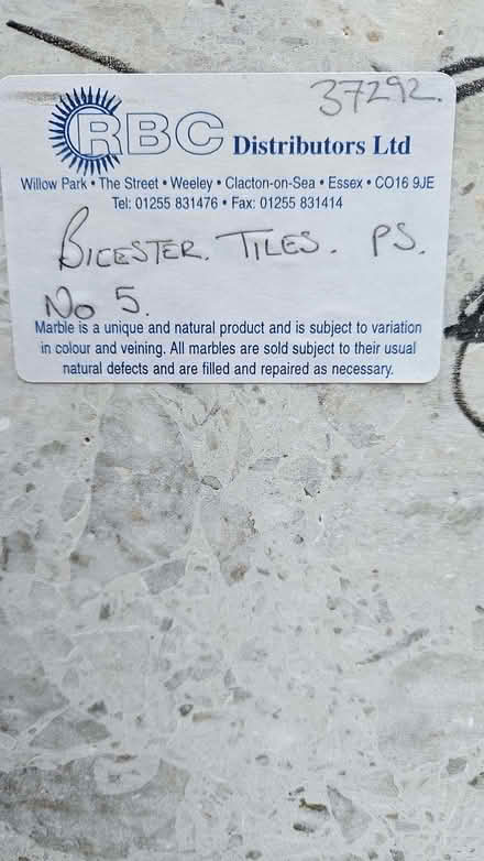 Photo of free Marble fire hearth piece. (Steeple Barton OX7) #4