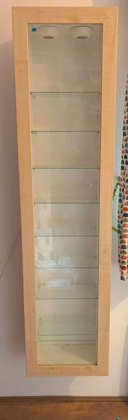 Photo of free IKEA Bertby wall-mounted display cabinet (Bryn-y-cochin SY12) #1