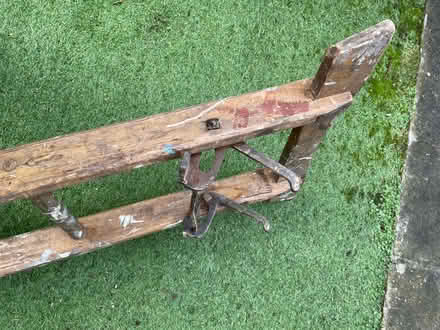 Photo of free ‘Vintage’ wooden ladder (Edinburgh EH4) #2