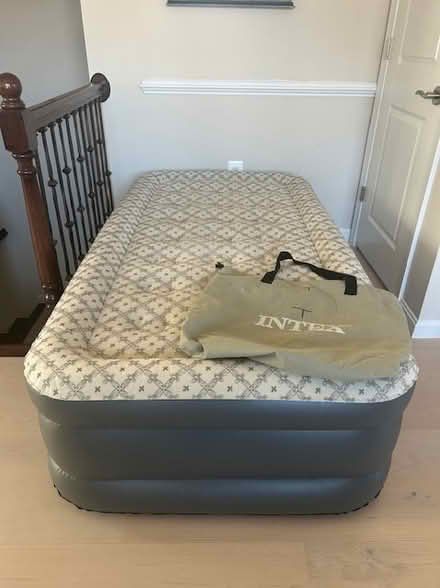 Photo of free Twin Elevated Coleman Air Mattress (20020) #1