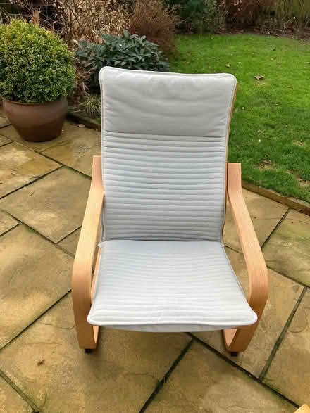 Photo of free 2 Ikea Poang Chairs + Foot Stool (CT21) #2
