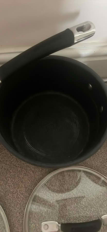 Photo of free 3 pans with lids (Belle vue Shrewsbury) #3