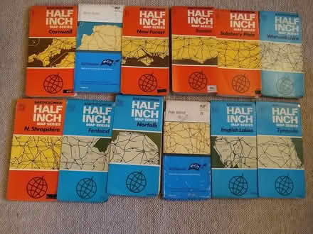 Photo of free Lots of old 1980s maps (South Abingdon OX14) #4