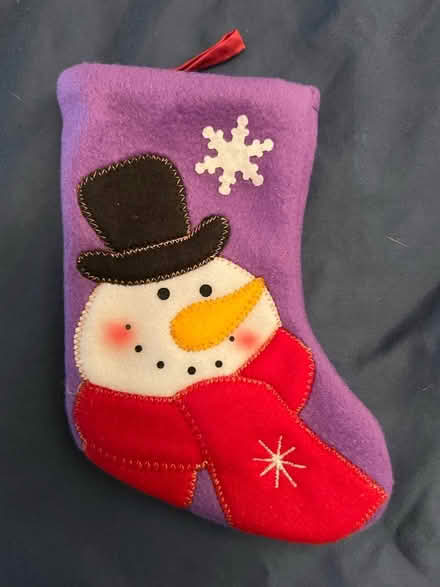 Photo of free Snowman stocking (San Jose Burbank Area) #1