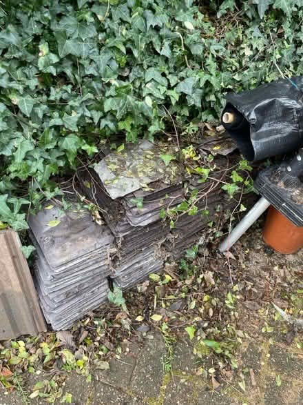 Photo of free About 150 ish Swithland slate tiles (Markfield LE67) #1