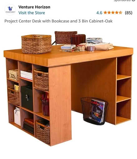Photo of free Large crafting table with storage (Cambrian areA) #1