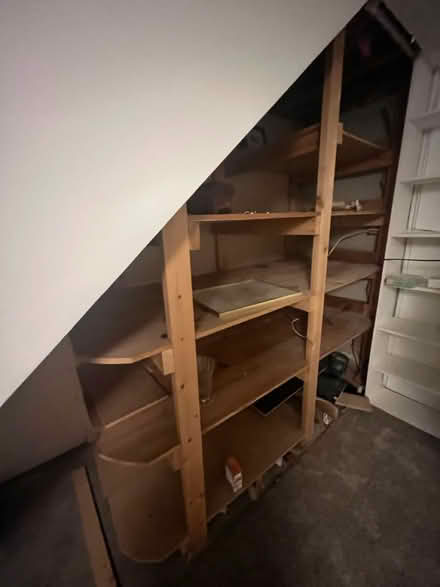 Photo of free Wooden shelves (Walnut Hills) #2