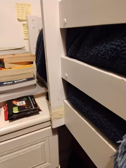 Photo of free White wooden cabin bed/mid sleeper (Woodingdean BN2) #1