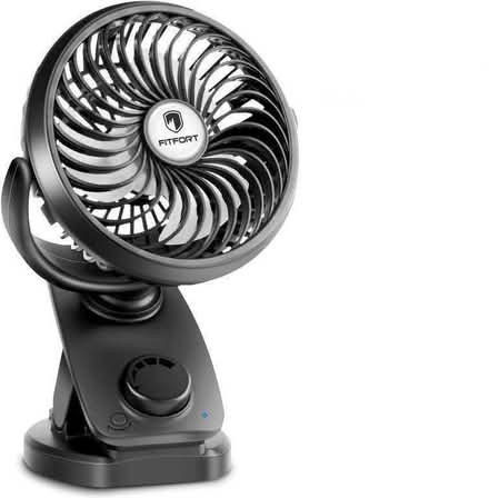 Photo of free 6" USB Rechargeable portable fan with clip (Warden Hill GL51) #1