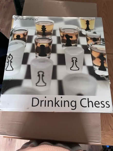 Photo of free Glass drinking chess game (Birmingham, B33) #1