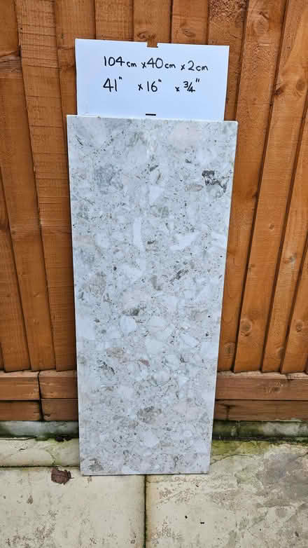 Photo of free Marble fire hearth piece. (Steeple Barton OX7) #3