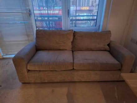 Photo of free Sofa - 3 seater - comfortable and good condition (West Croydon CR0) #1