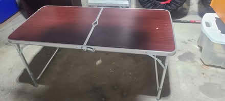 Photo of free Short folding table (Mavis and Rathburn) #2