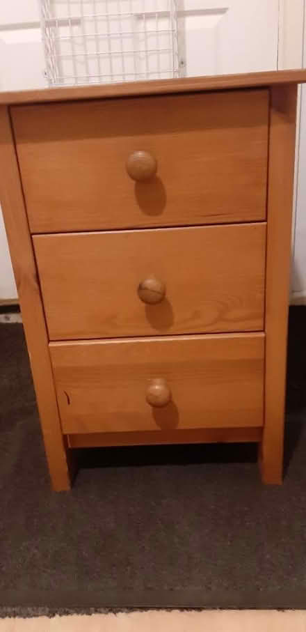 Photo of free Bedside drawers, table- Perivale (Perivale) #3