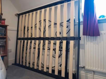Photo of free Double bed frame (Bussage GL6) #2