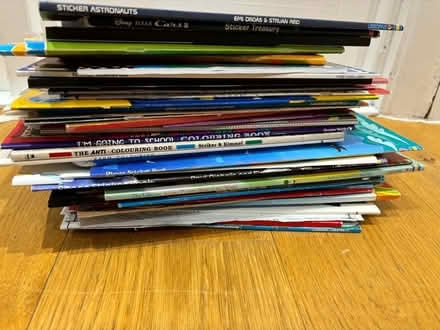 Photo of free Stack of childrens activity books (Watford WD17) #2