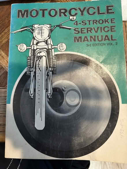 Photo of free Motorcycle service manual 1972 (West San Jose/Westgate) #1
