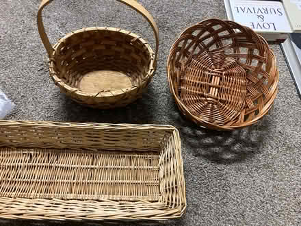Photo of free Three small baskets (Oakland) #1