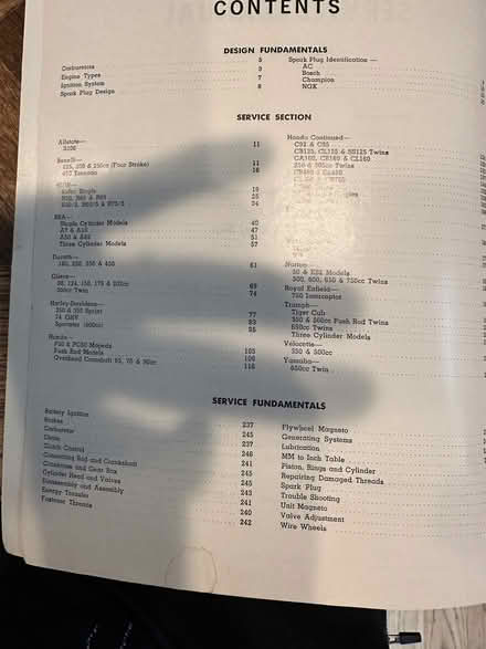 Photo of free Motorcycle service manual 1972 (West San Jose/Westgate) #2
