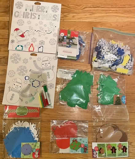 Photo of free arts & crafts supplies foam shapes (Lawrence Expwy & Monroe Street) #1