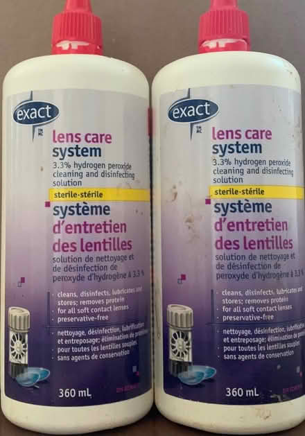 Photo of free Contact Lens Solution (East End Toronto) #2