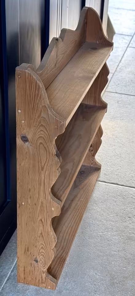 Photo of free Vintage Pine Wall Shelf Unit (East Marden) #3