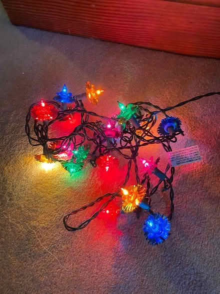 Photo of free Christmas Tree Lights (Alfrick WR6) #1