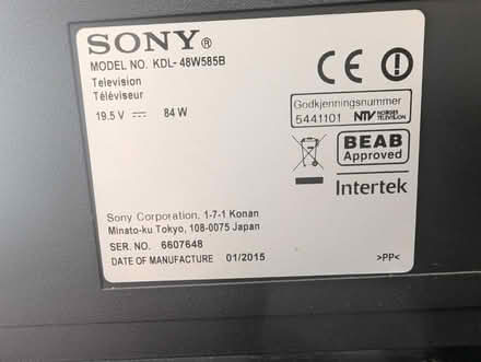 Photo of free SONY smart TV 48"" (PO4) #3
