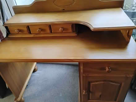 Photo of free Solid pine desk (Barry CF62) #2