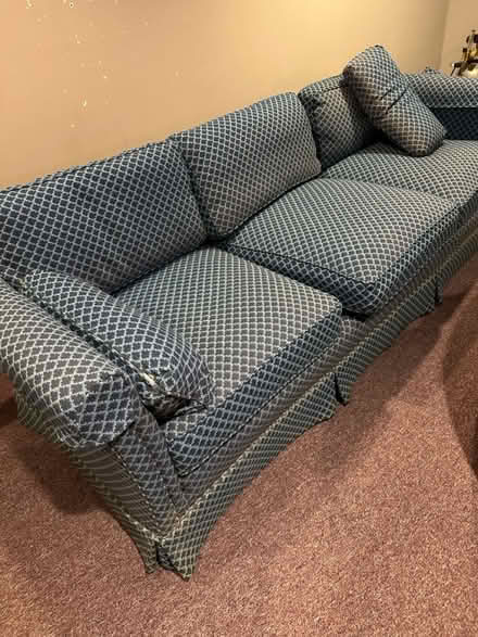 Photo of free Couch - Comfy but NOT a sleeper (Newton,MA) #3