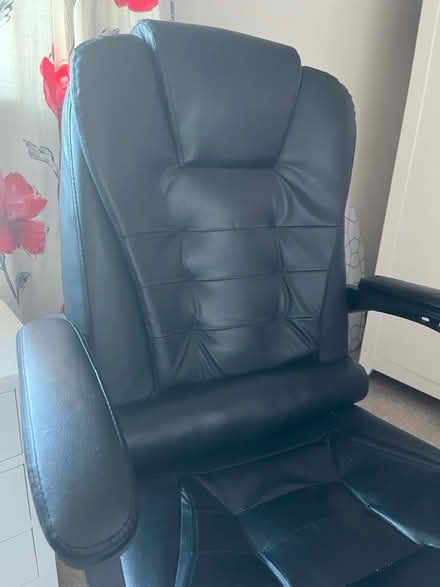 Photo of free Faux leather office chair (Craigour EH17) #4