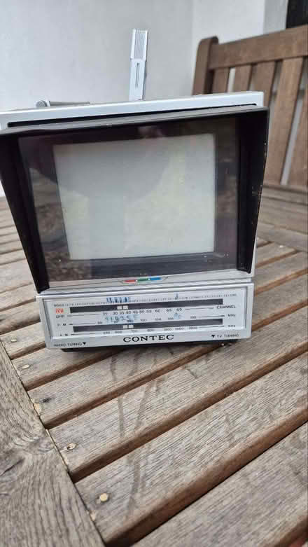 Photo of free Contec portable+12V/240V UHF TV and FM radio (GU14) #1