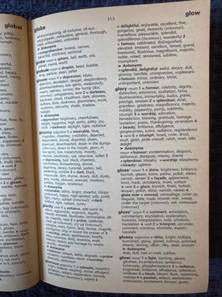 Photo of free Collins paperback Thesaurus (Gleneagles area, Wboro NN8) #3