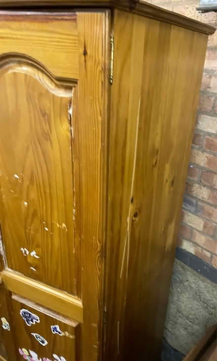 Photo of free Pine wardrobe (CV37) #2