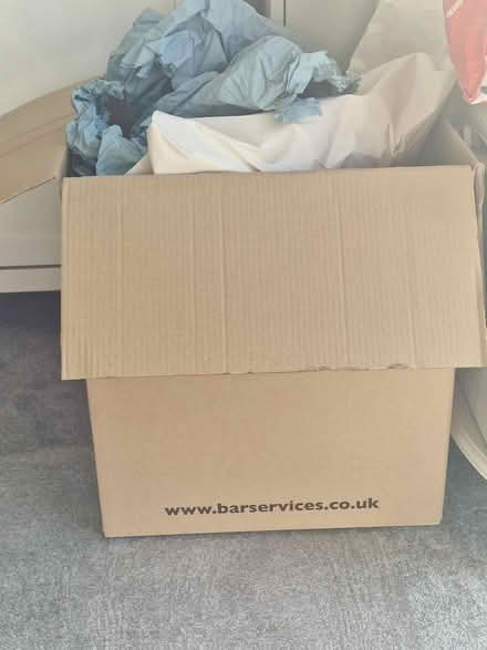 Photo of free Removal strong boxes plus packing (BN27) #2