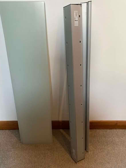 Photo of free 3 Transluscent Glass Shelves - IKEA (ME9) #1