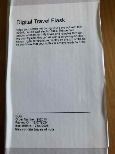 Photo of free Digital travel flask (Stoke Gifford BS34) #3