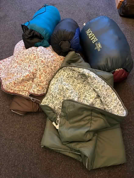 Photo of free 5 Sleeping Bags (Skelton CA11) #1