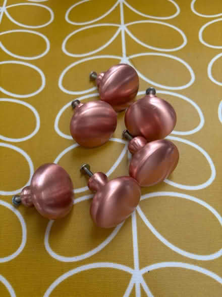 Photo of free 6 x rose gold drawer knobs (Wandsworth Common) #1