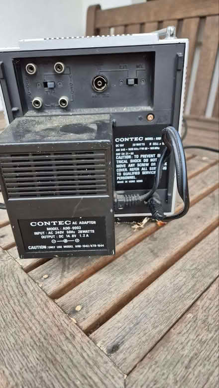 Photo of free Contec portable+12V/240V UHF TV and FM radio (GU14) #3