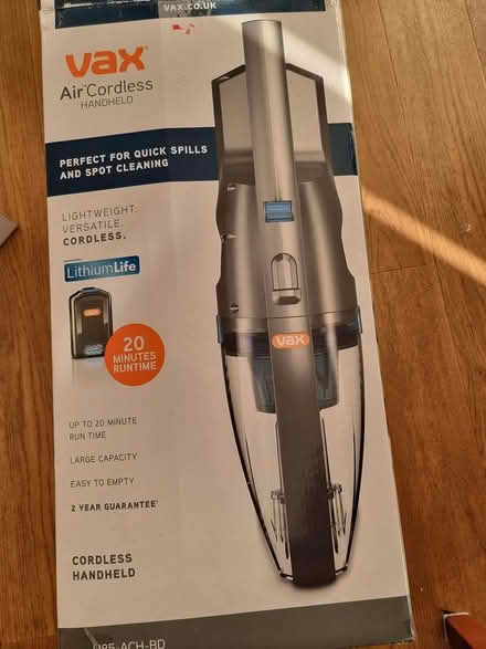 Photo of free Vax Air Wireless. Needs new battery (Romford, RM7) #1