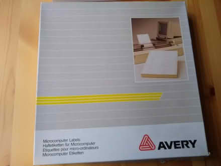 Photo of free Sticky labels (for old printer) (South Abingdon OX14) #2